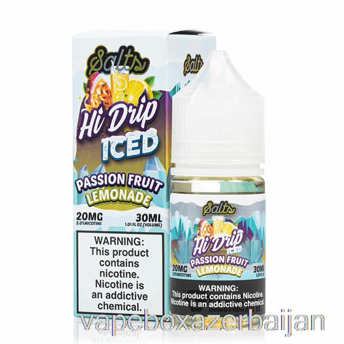 Vape Box Azerbaijan Passion Fruit Lemonade ICE - Hi-Drip Salts - 30mL 50mg